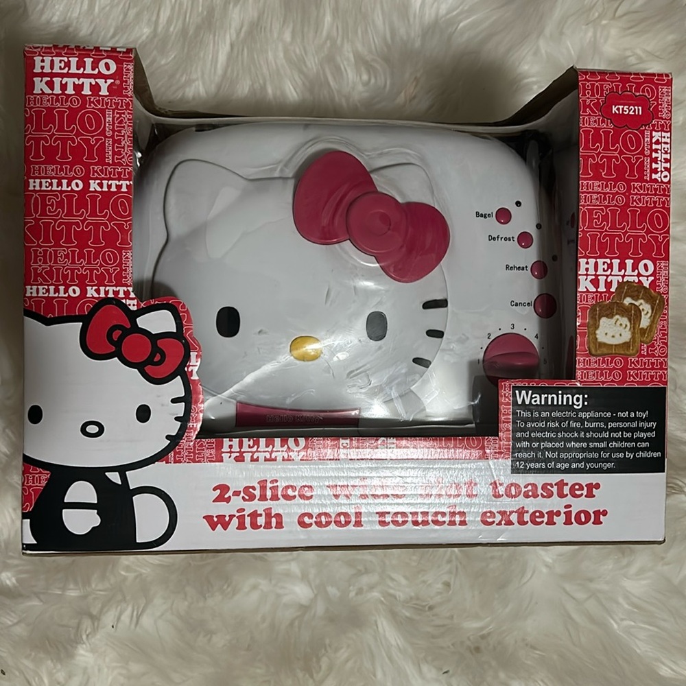 🎀Hello Kitty🎀 2-Slice Toaster
